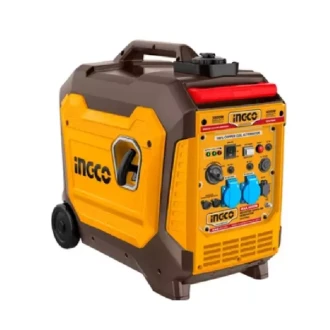 Ingco Inverter Gasoline Generator 3.2kW with 4 Stroke Engine, 6.3L Fuel Tank, Copper Coil, Low Oil Shutdown GEI35006