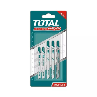 Total Jig Saw Blade For Wood/Metal/Aluminum 5pcs TAC51051