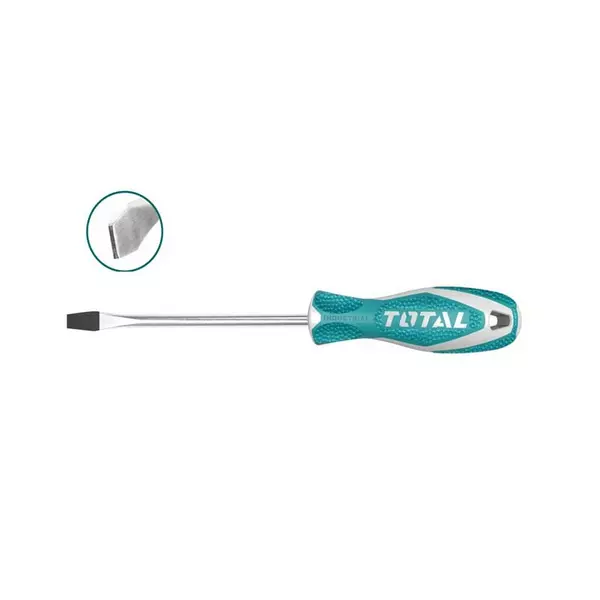 Total Slotted Screwdriver Length 125Mm Tht2156 1 Total Slotted Screwdriver Length 125Mm Tht2156