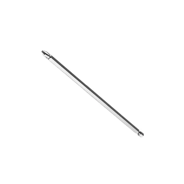 Total Magnetic Tip Screw Driver Bit 200Mm, Ph2, S2 Industrial Steel, Sandblasted Surface Tac16Ph284 1 Total Magnetic Tip Screw Driver Bit 200Mm, Ph2, S2 Industrial Steel, Sandblasted Surface Tac16Ph284