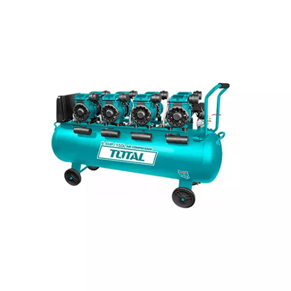 Total Air Compressor 150L Oil Free System, 2 Motors 6.4Hp Tcs4481508 1 Total Air Compressor 150L Oil Free System, 2 Motors 6.4Hp Tcs4481508