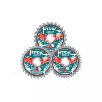 Total Ultra-thin TCT Circular Saw Blade Set 140mm, Wood Cutting TAC236140 (Pack of 3pcs)