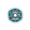 Total Wet Diamond Cutting Disc 180mm Continous Rim for Stone, Concrete, Brick Cutting TAC2121801