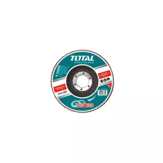 Total Flap Disc 180mm P40 for High Steel, Steel, Cast Iron & Sheet Steel TAC631801
