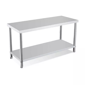 Generic Commercial Working Table 1.5m Stainless Steel